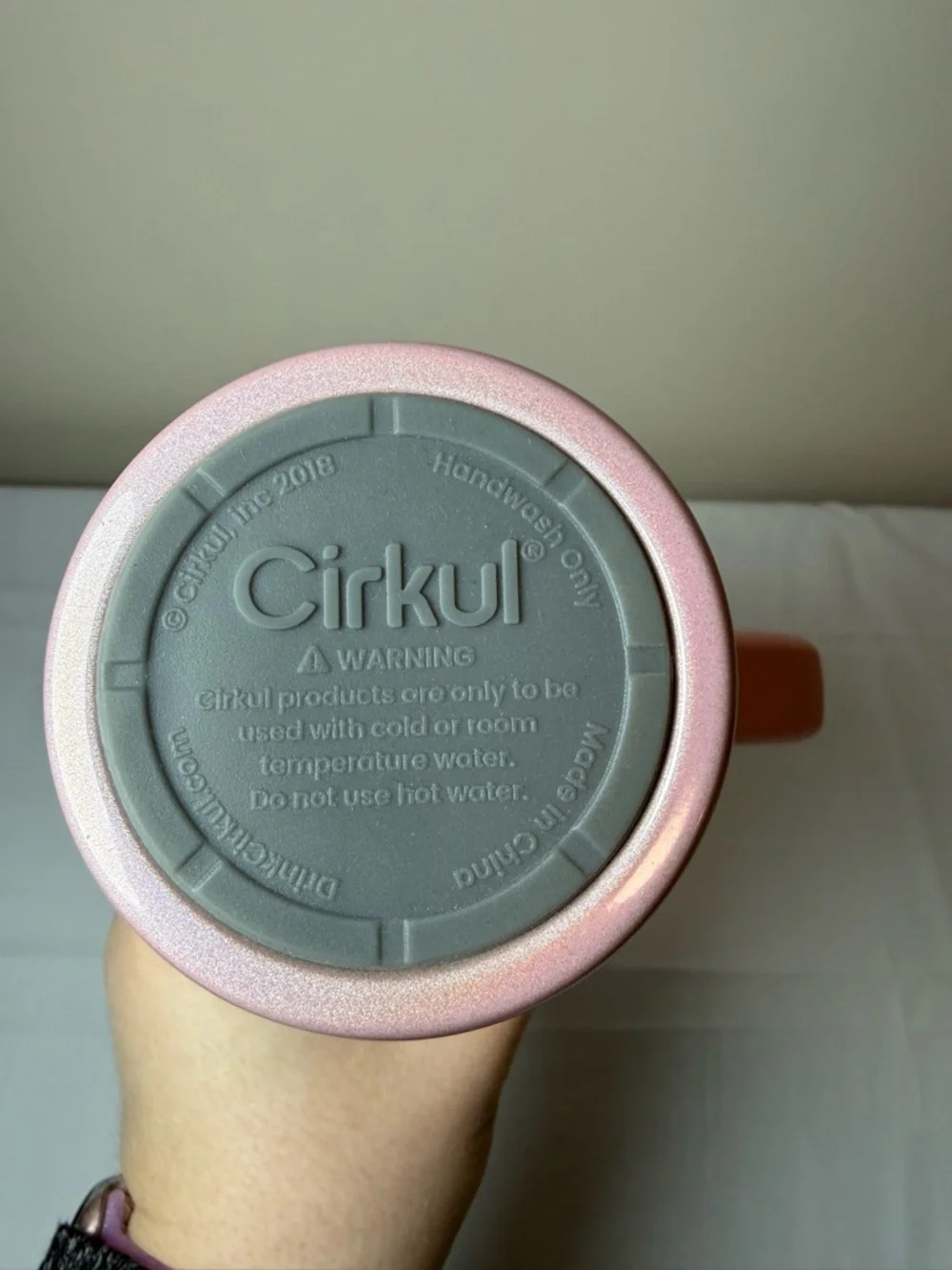Pink Sparkle Cirkul Cup - Picture 4 of 4